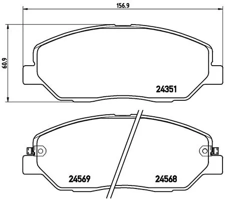 BREMBO P30036
