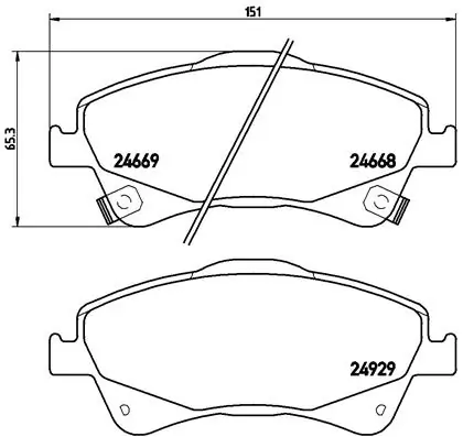 BREMBO P83109