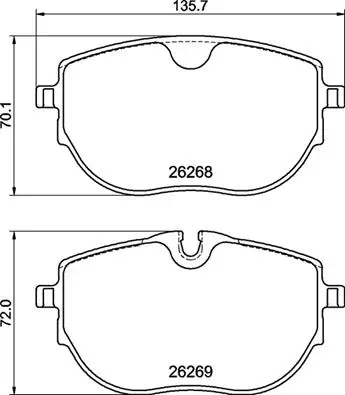 BREMBO P85187