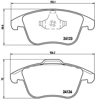 BREMBO P24076