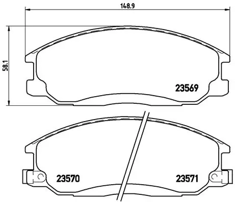 BREMBO P30013