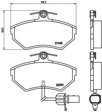 BREMBO P85044