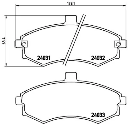 BREMBO P30020