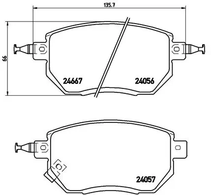 BREMBO P56051