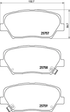BREMBO P30070
