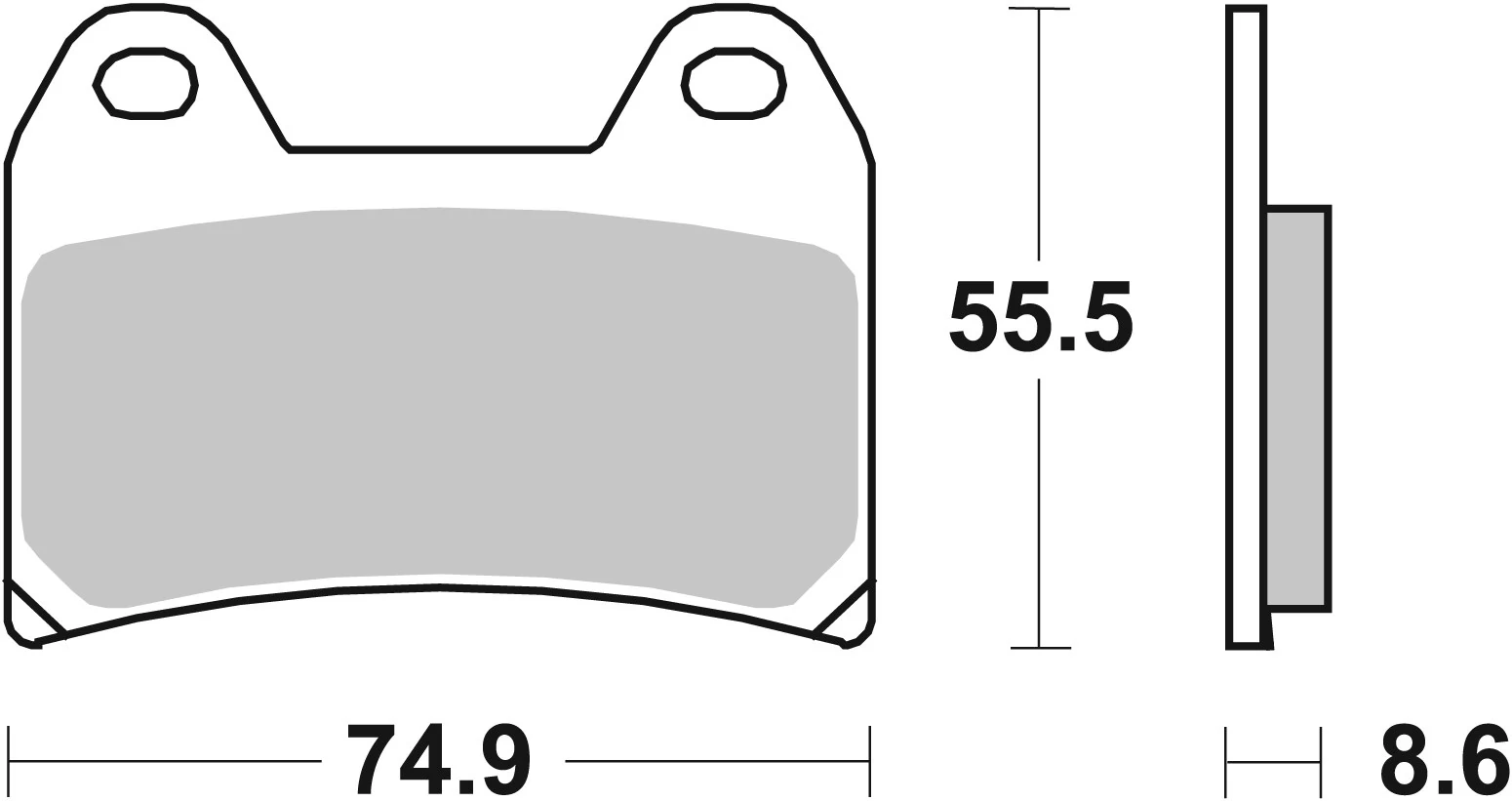 BREMBO 07BB19LA