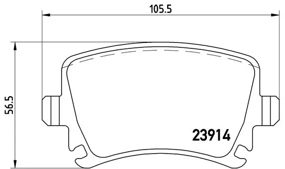 BREMBO P85073
