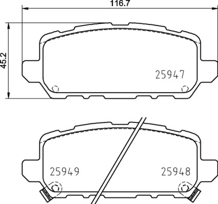 BREMBO P28090