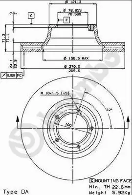 BREMBO 09294310