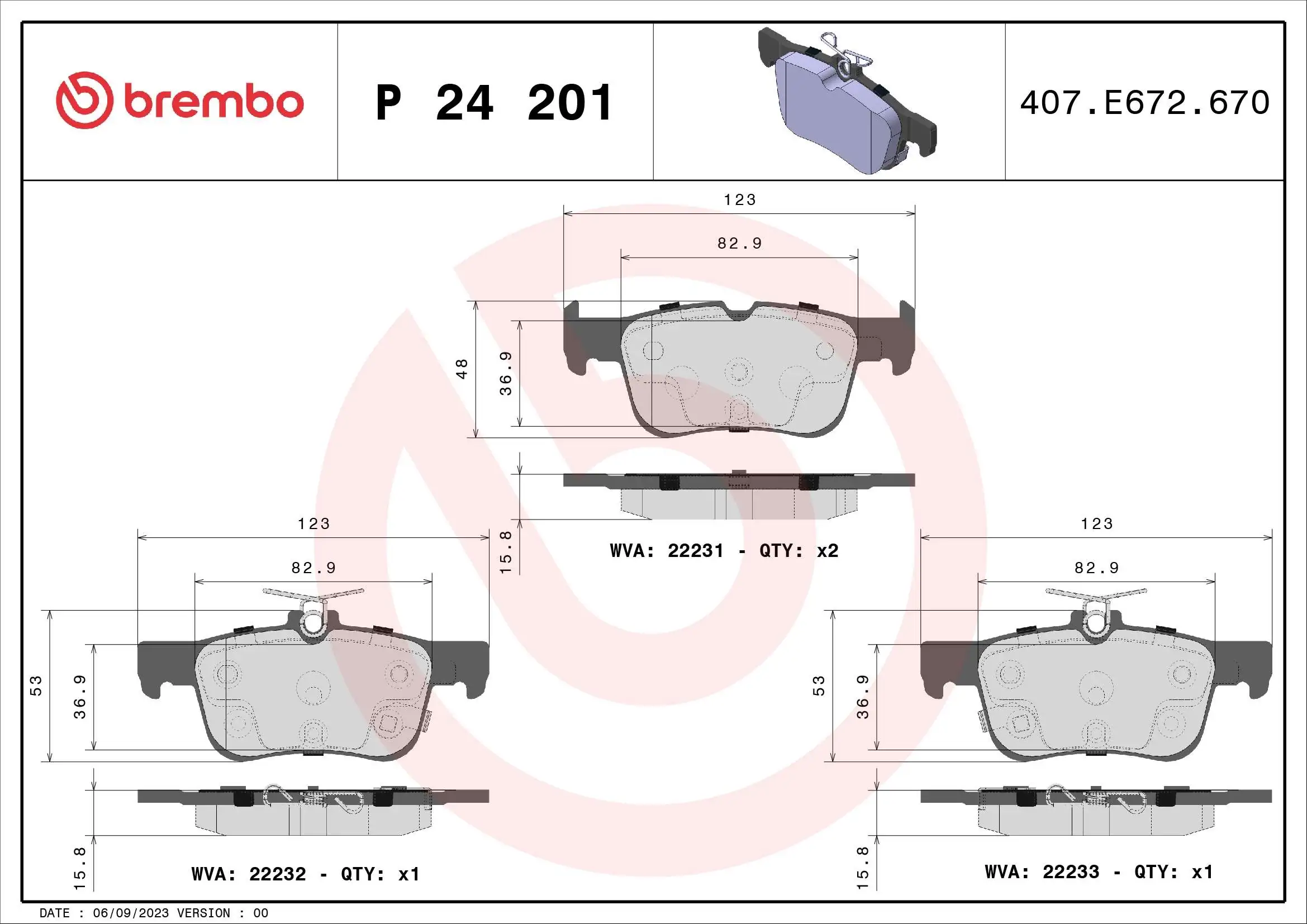 BREMBO P24201