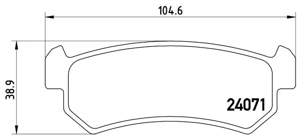 BREMBO P10001