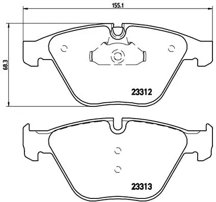 BREMBO P06054
