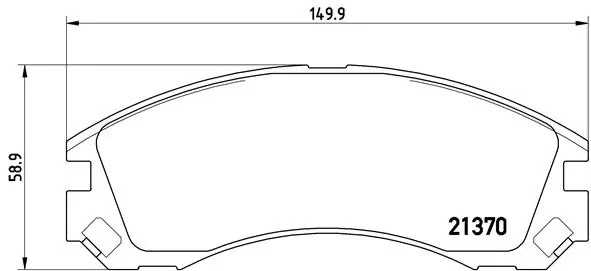 BREMBO P61089
