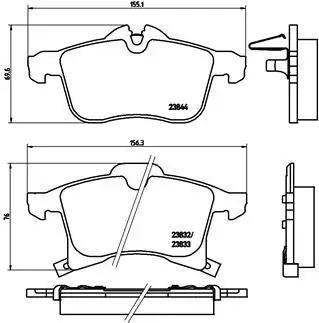 BREMBO P59045