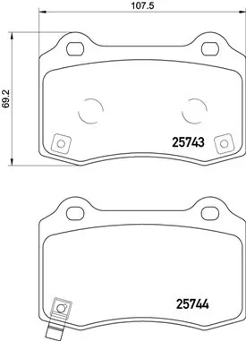 BREMBO P30074