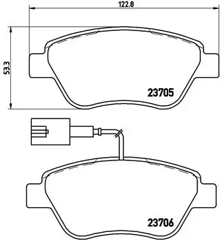 BREMBO P23141