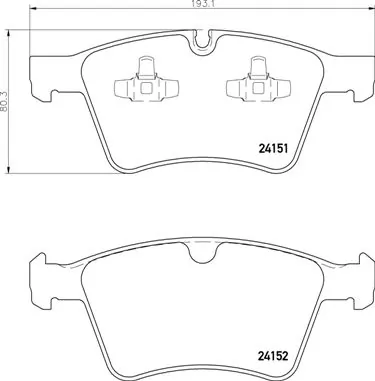BREMBO P50115