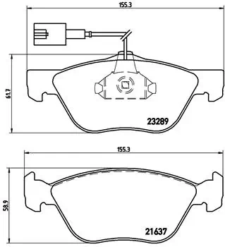 BREMBO P23077