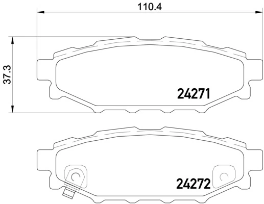 BREMBO P78020