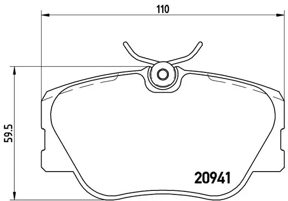 BREMBO P50008