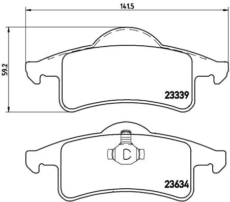 BREMBO P37006