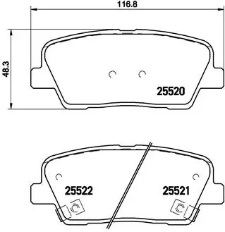 BREMBO P30063