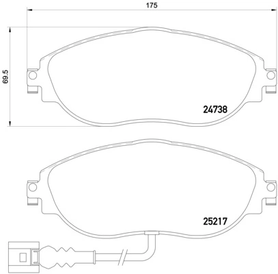 BREMBO P85131