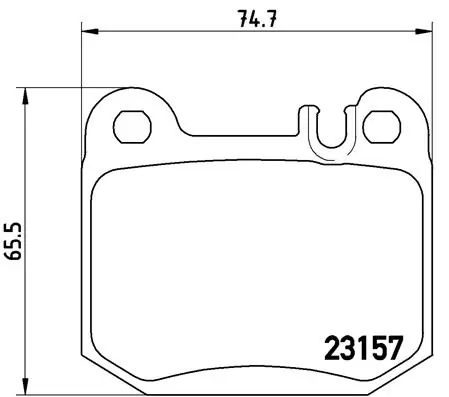 BREMBO P50043