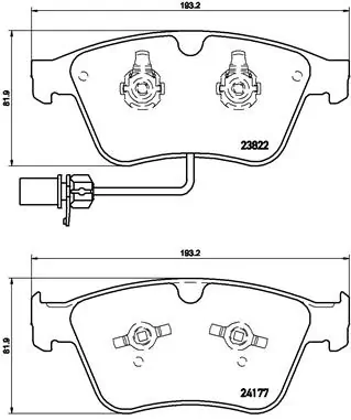 BREMBO P05003