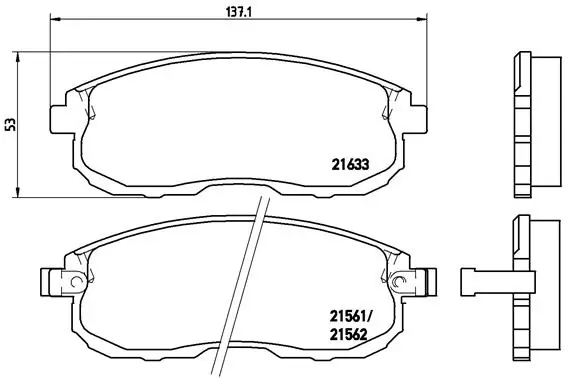 BREMBO P56021