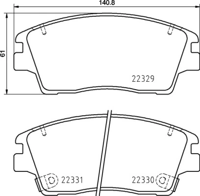 BREMBO P30096