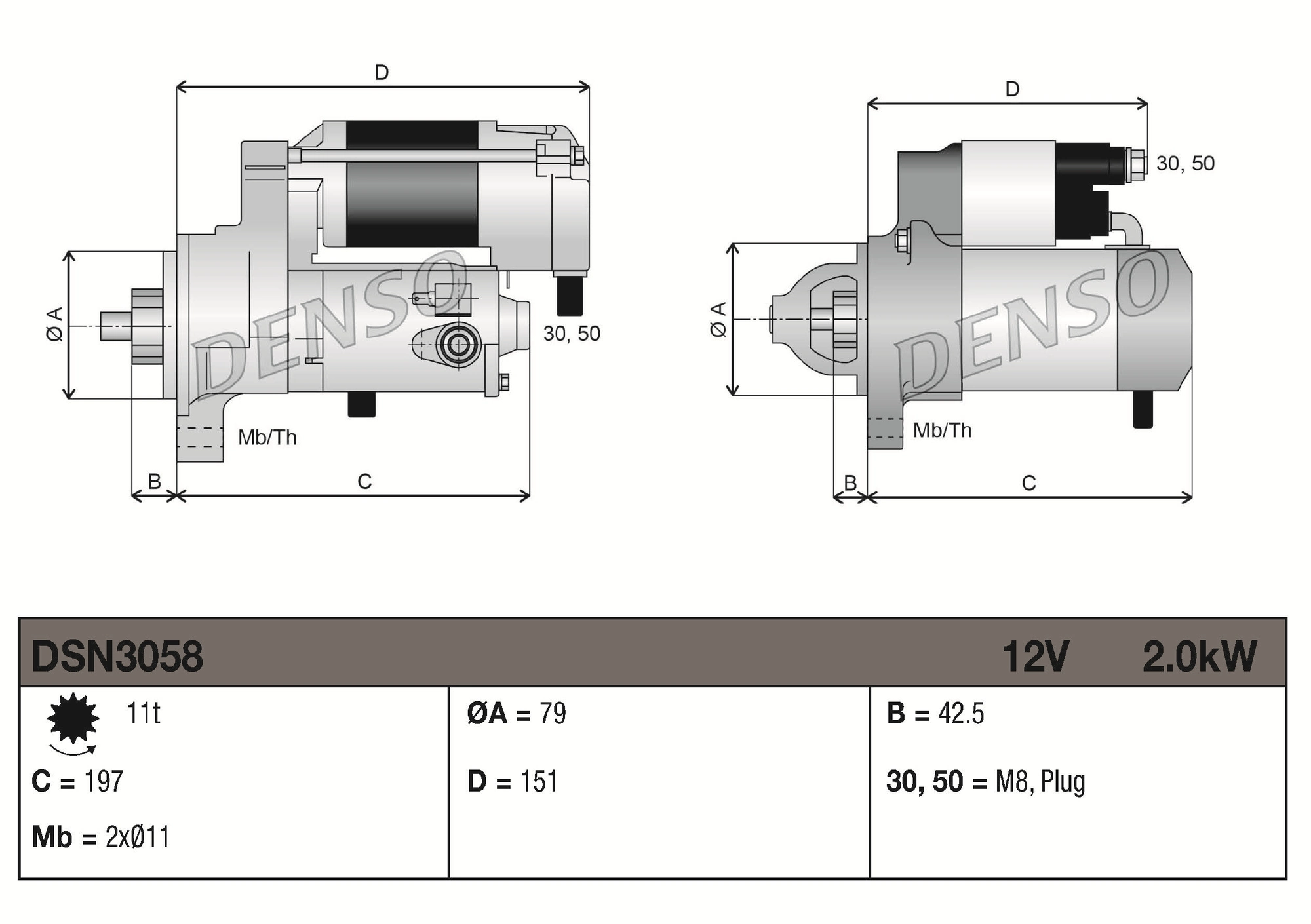 DENSO DSN3058