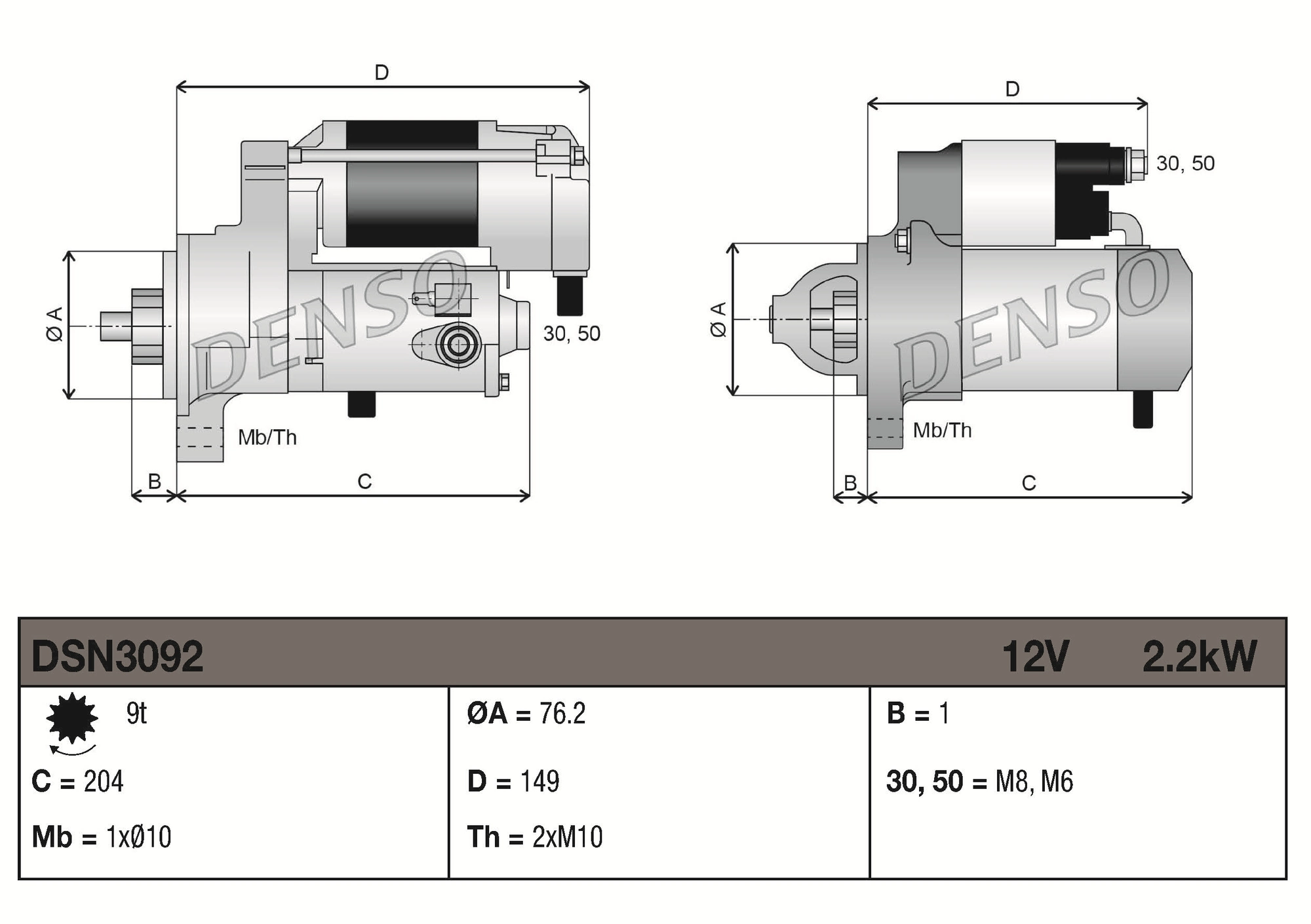 DENSO DSN3092