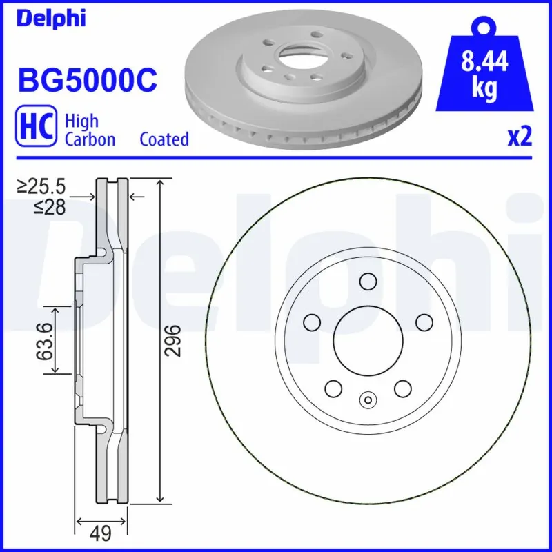 DELPHI BG5000C