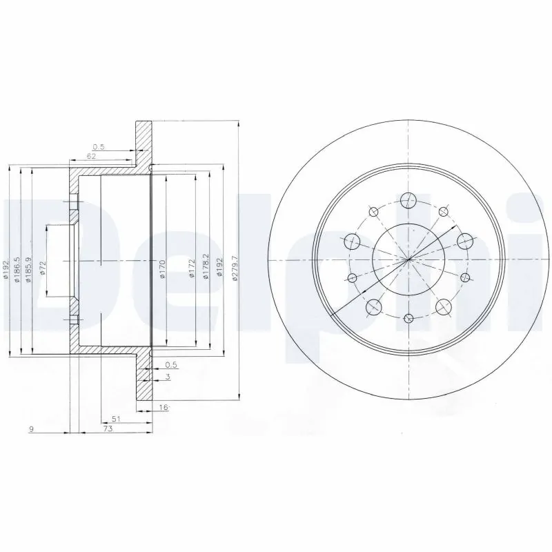 DELPHI BG3853