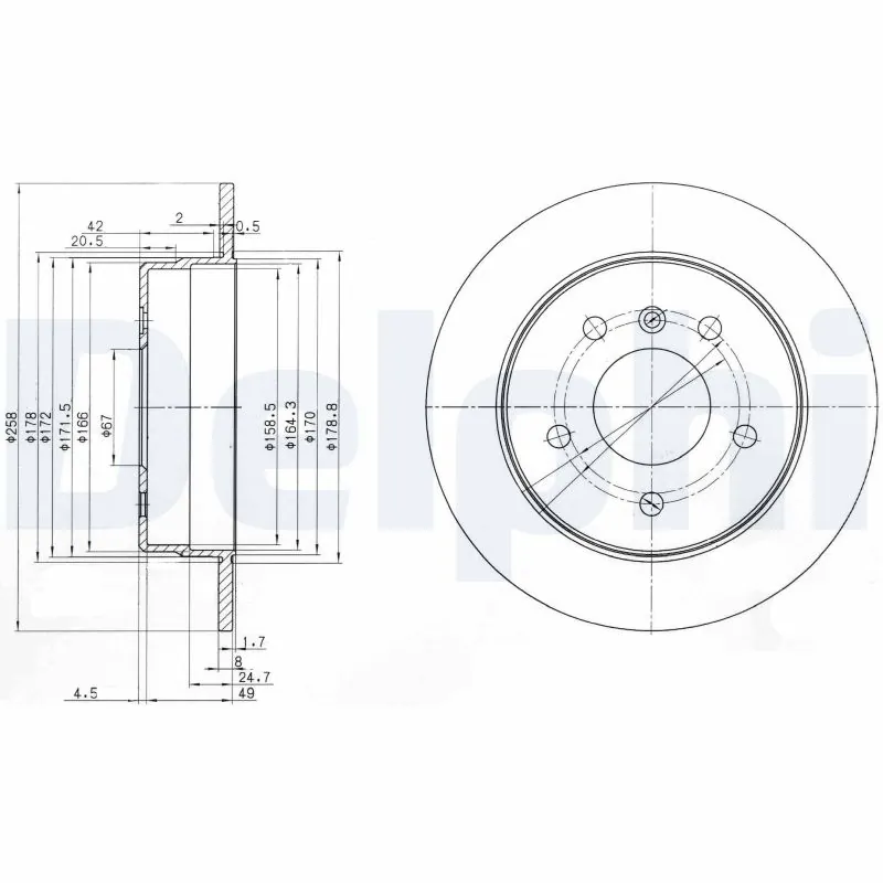 DELPHI BG3710
