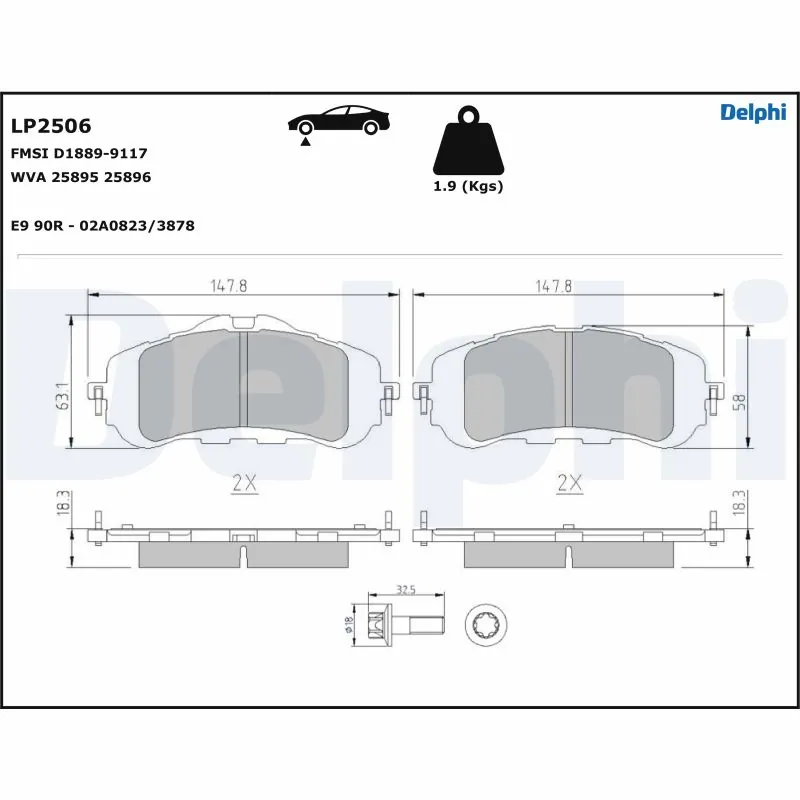 DELPHI LP2506