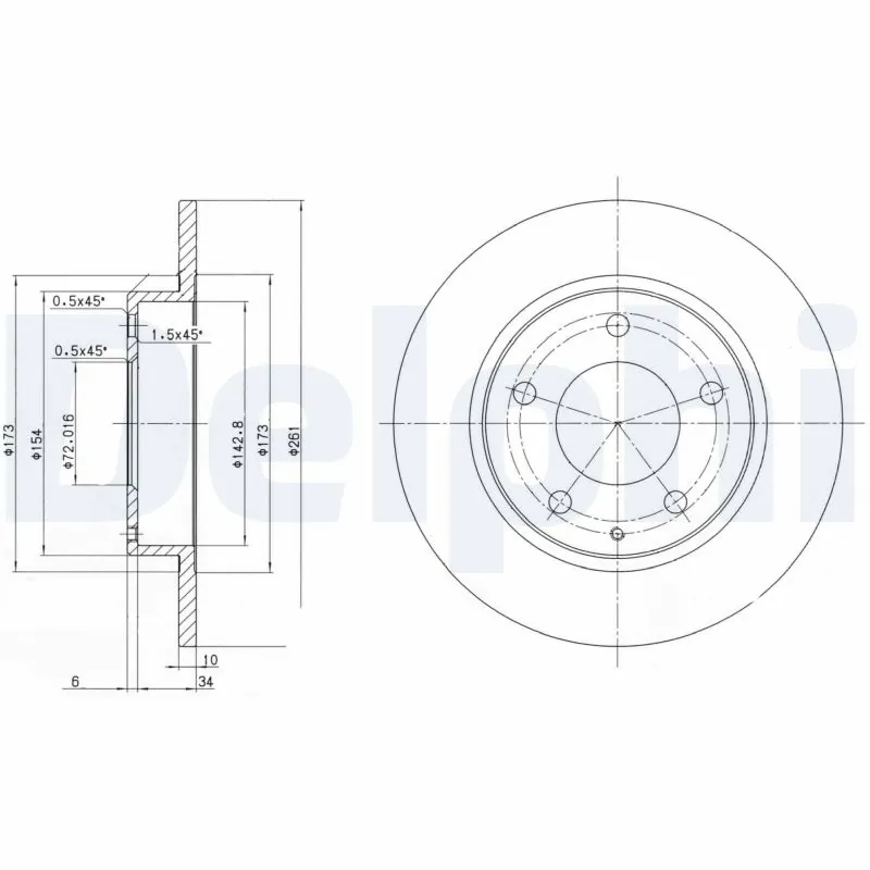 DELPHI BG2806