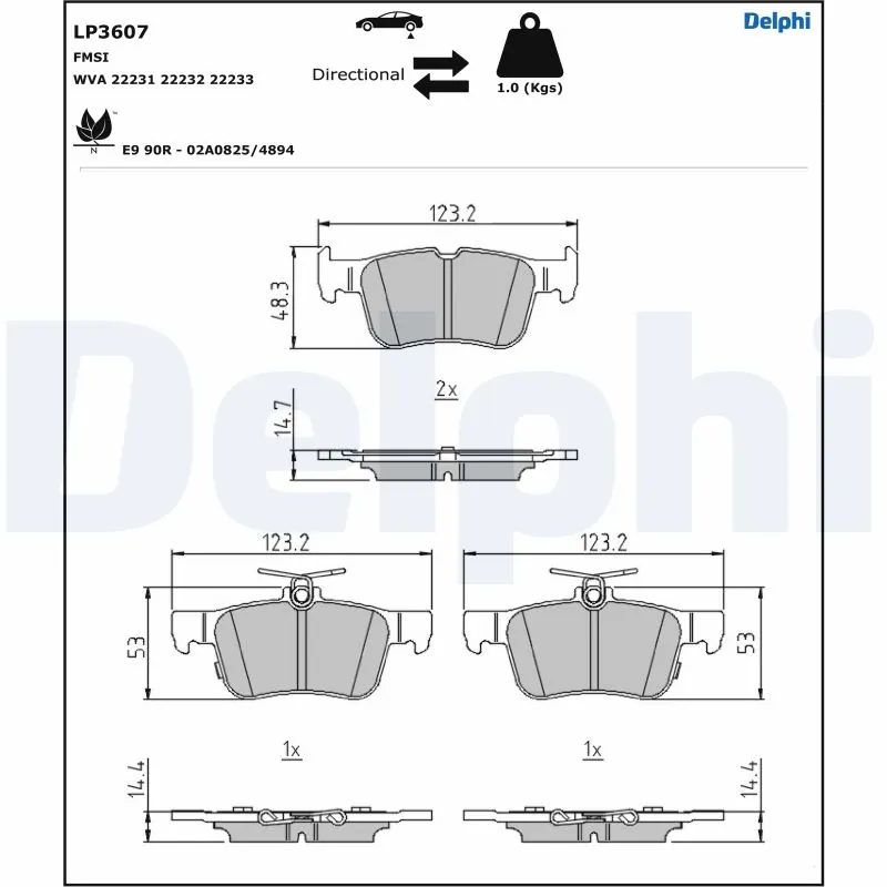 DELPHI LP3607