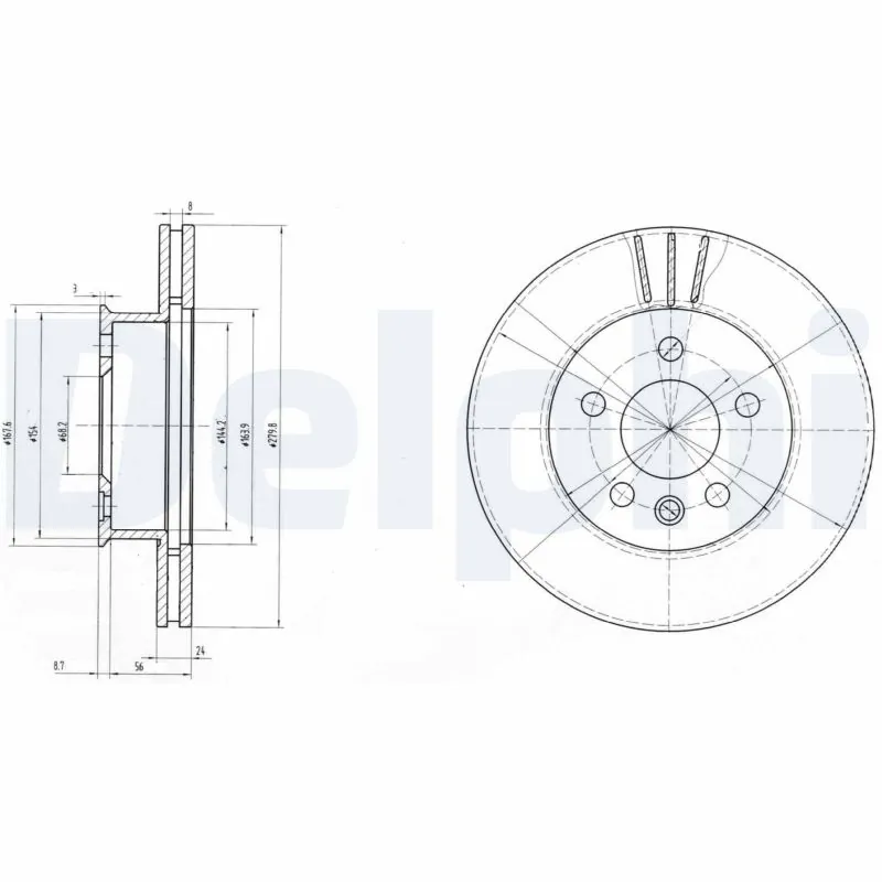 DELPHI BG2717