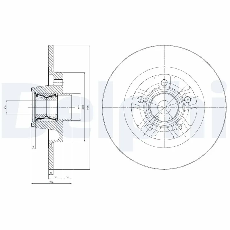 DELPHI BG9113RSC