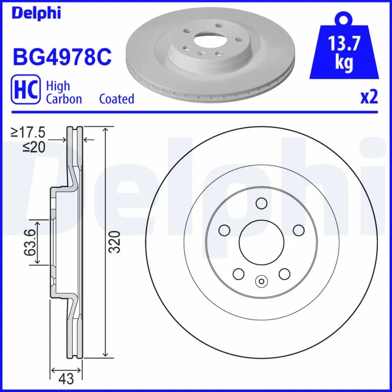 DELPHI BG4978C
