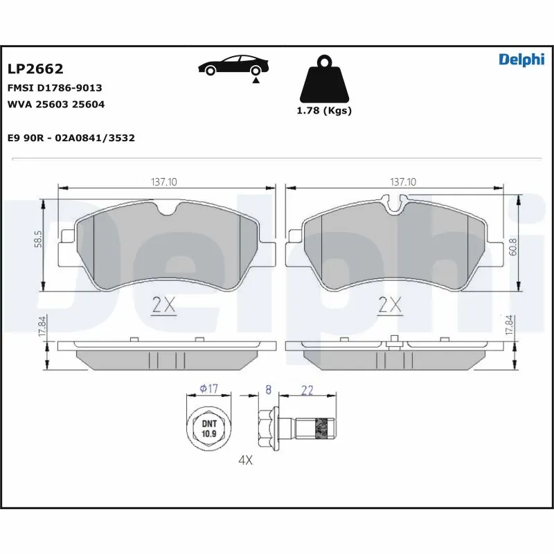 DELPHI LP2662