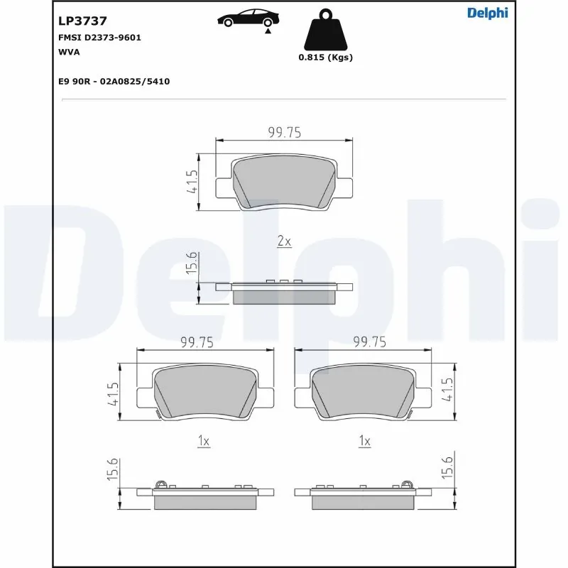 DELPHI LP3737