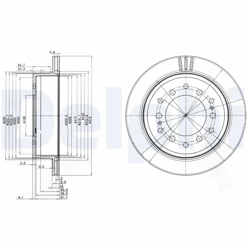 DELPHI BG3557