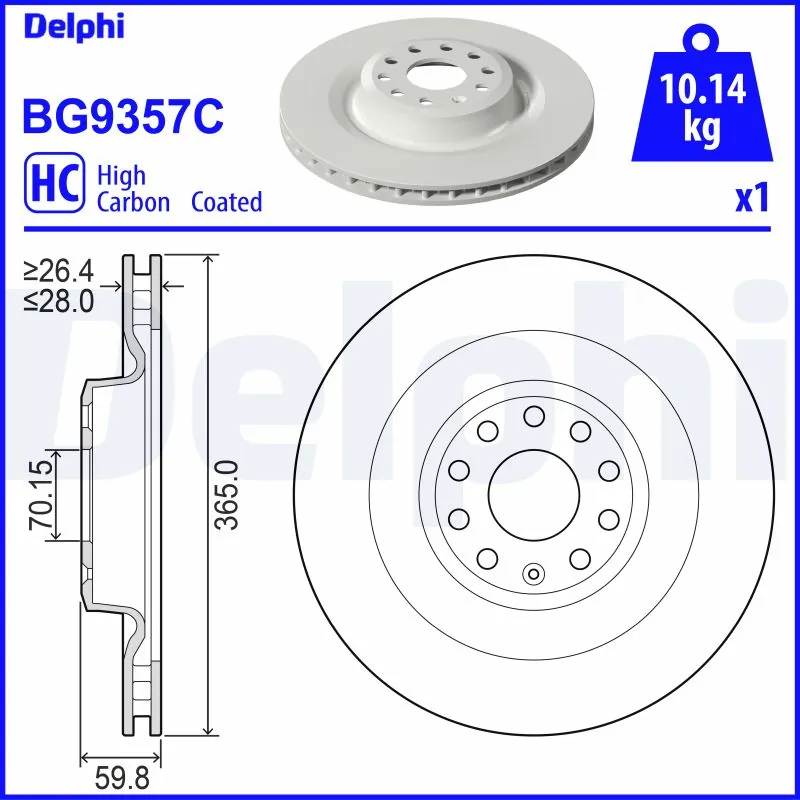 DELPHI BG9357C