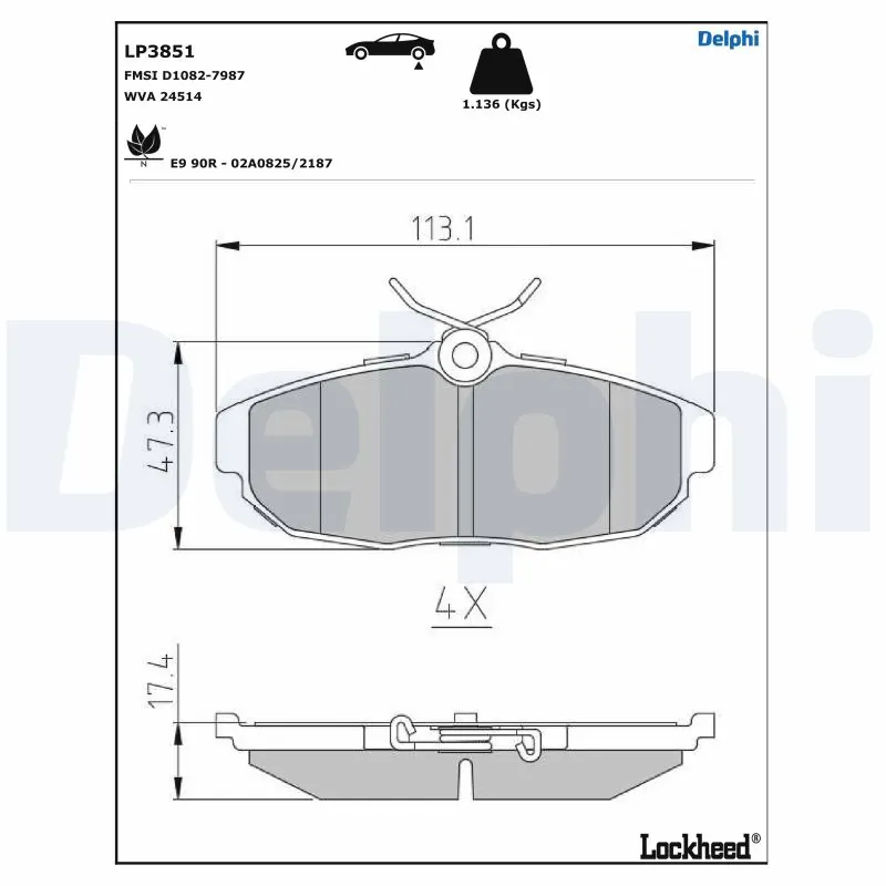 DELPHI LP3851