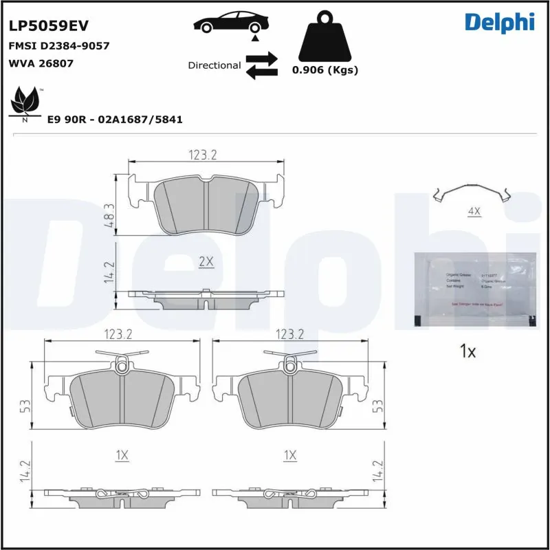 DELPHI LP5059EV