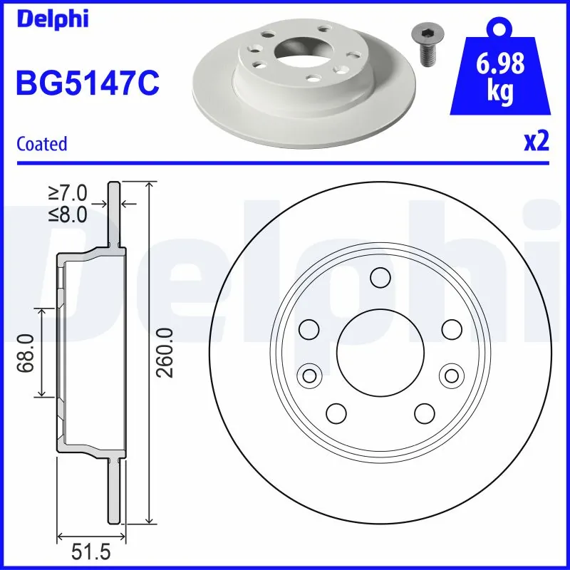 DELPHI BG5147C