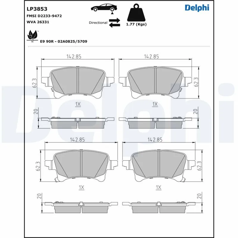 DELPHI LP3853
